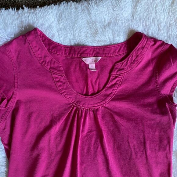 Lilly Pulitzer Top FLAWED Size Medium - Picture 2 of 10